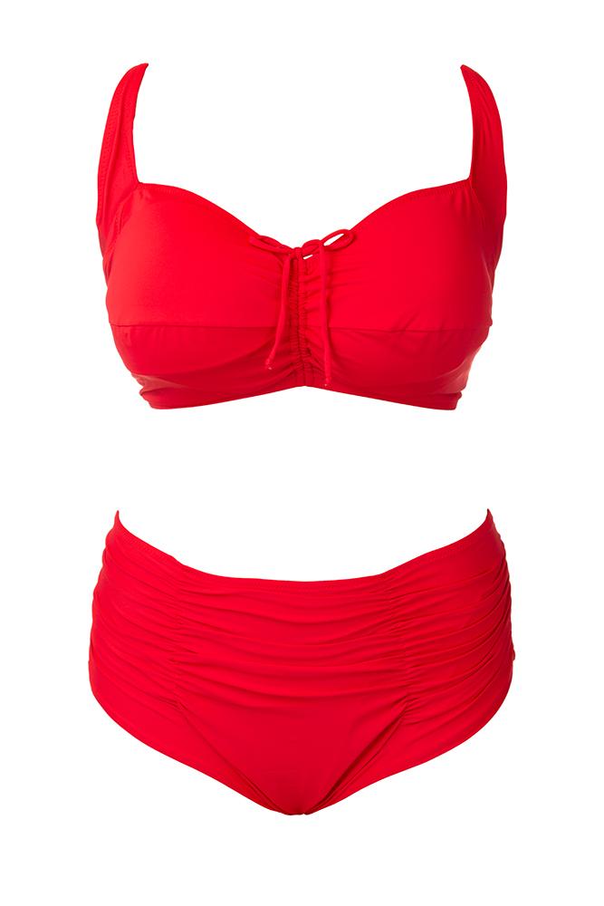 BIKINI BRASSIERE DONNA ROSSO A197-AM21 D ROSSO BERNE' MABEL
